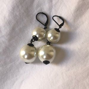 Faux Pearl Earings